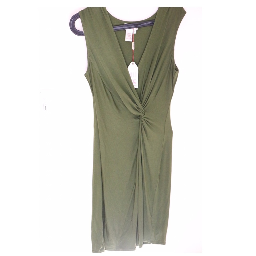 Max Studio Knot Front Dress